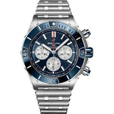 Breitling Super Chronomat AB0136161C1A1 44mm Stainless Steel Blue Dial