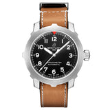 Breitling Navitimer AB2040101B1X1 46mm Stainless Steel Black Dial with Brown Calfskin Leather Strap