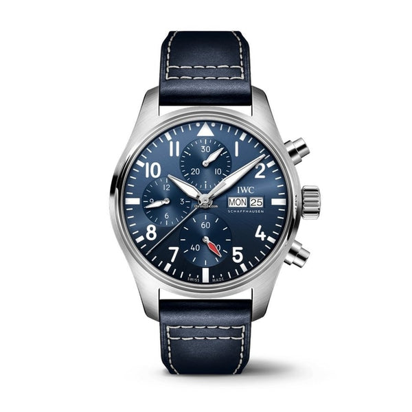 IWC Pilot's Chronograph 41mm Blue Dial Stainless Steel IW388101