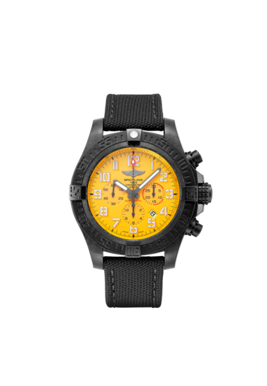 Breitling Avenger Hurricane 12H XB0170E41I1W1 Breitlight 50mm Yellow Dial