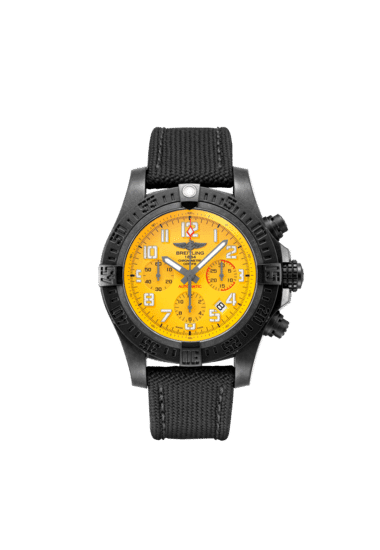 Breitling Avenger Hurricane 12H XB0180E41I1W1 Breitlight 45mm Cobra Yellow Dial