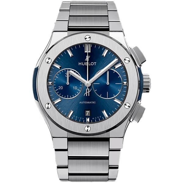 Hublot Classic Fusion Chronograph Blue Titanium Bracelet 45mm | 520.NX.7170.NX