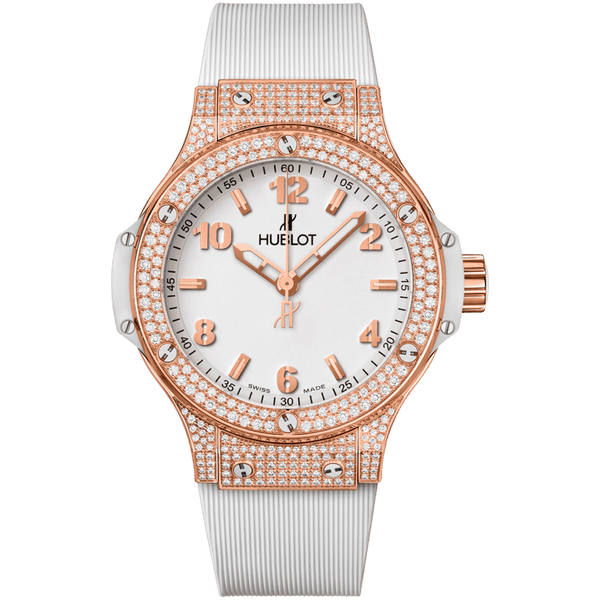Hublot Big Bang Original Gold White Pavé 38mm | 361.PE.2010.RW.1704
