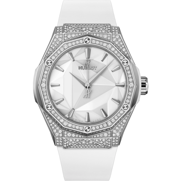 Hublot Classic Fusion Orlinski Titanium White Pavé 40mm | 550.NS.2200.RW.1604.ORL20