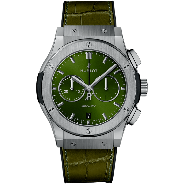 Hublot Classic Fusion Chronograph Titanium Green 42mm | 541.NX.8970.LR