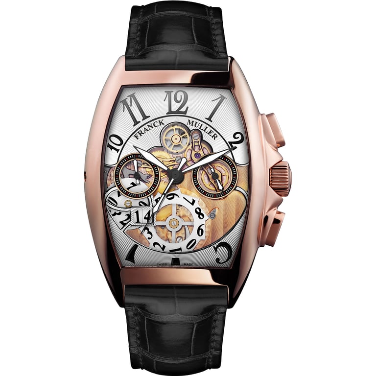 Franck Muller Cintrée Curvex Chronograph | 8083 CC GD SQT 5N