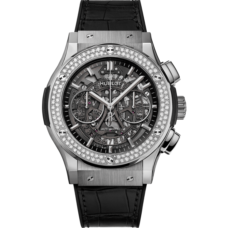 Hublot Classic Fusion Aerofusion Titanium Diamonds 45mm | 525.NX.0170.LR.1104