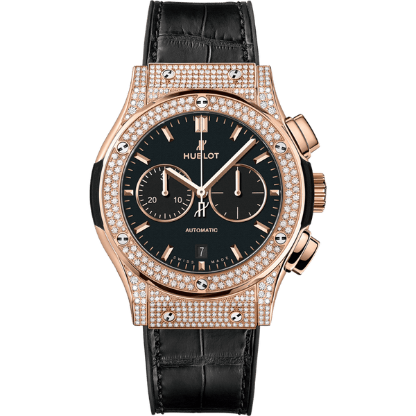 Hublot Classic Fusion Chronograph King Gold Pavé 42mm | 541.OX.1181.LR.1704