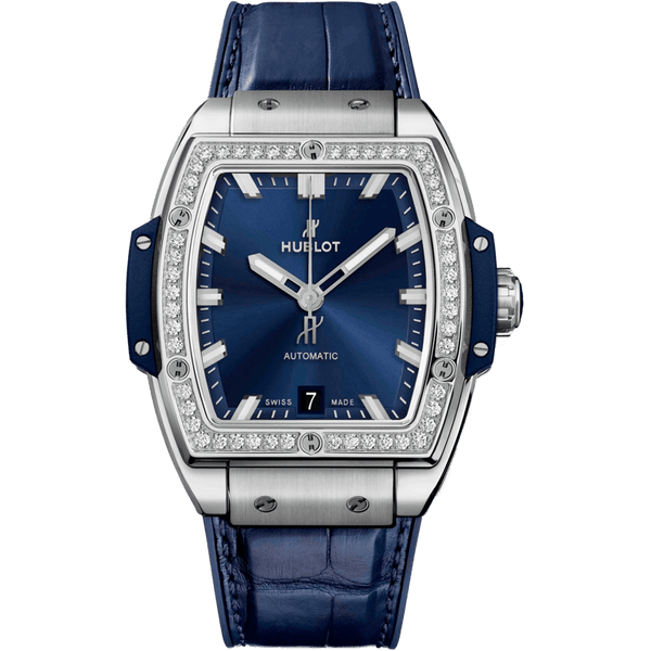 Hublot Spirit of Big Bang Titanium Blue Diamonds 39mm | 665.NX.7170.LR.1204