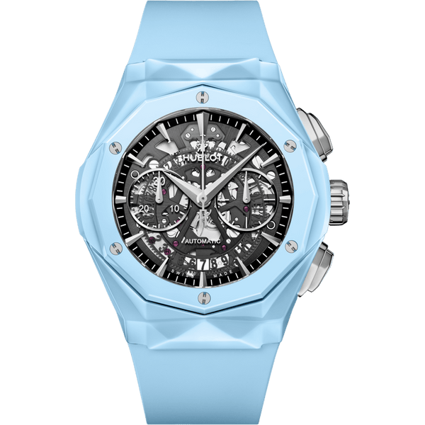 Hublot Classic Fusion Aerofusion Chronograph Orlinski Sky Blue Ceramic Limited Edition 45mm | 525.ES.0170.RX.ORL22