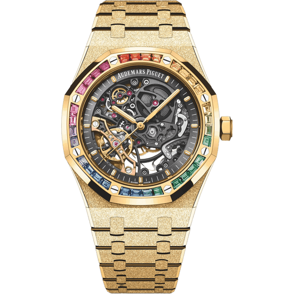 Audemars Piguet Royal Oak Frosted Gold Double Balance Wheel Openworked 41mm | 15412BA.YG.1224BA.01
