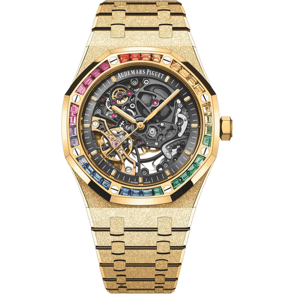 Audemars Piguet Royal Oak Frosted Gold Double Balance Wheel Openworked 41mm | 15412BA.YG.1224BA.01