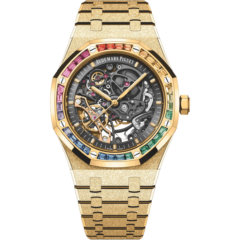 Audemars Piguet Royal Oak Frosted Gold Double Balance Wheel Openworked 41mm | 15412BA.YG.1224BA.01