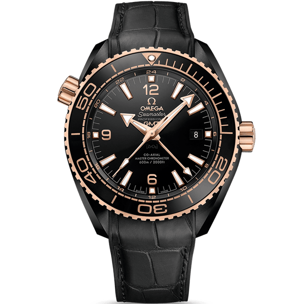 Omega Seamaster Planet Ocean 600M GMT Deep Black 45.5mm | 215.63.46.22.01.001