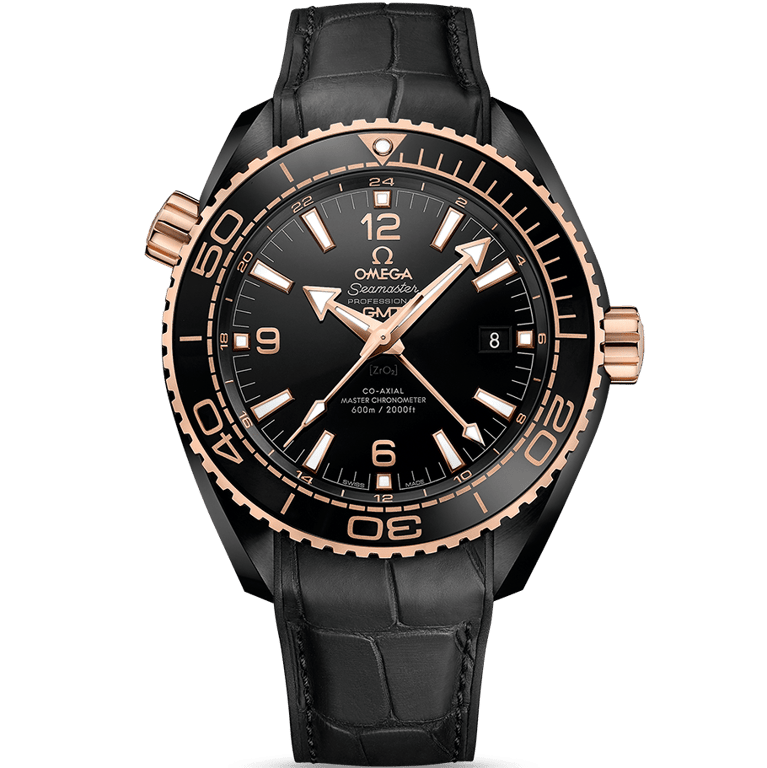 Omega Seamaster Planet Ocean 600M GMT Deep Black 45.5mm | 215.63.46.22.01.001