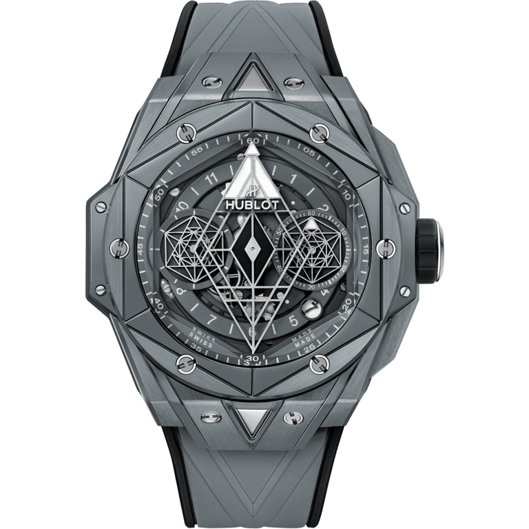 Hublot Big Bang Unico Sang Bleu II Grey Ceramic Limited Edition 45mm | 418.FX.8007.RX.MXM21