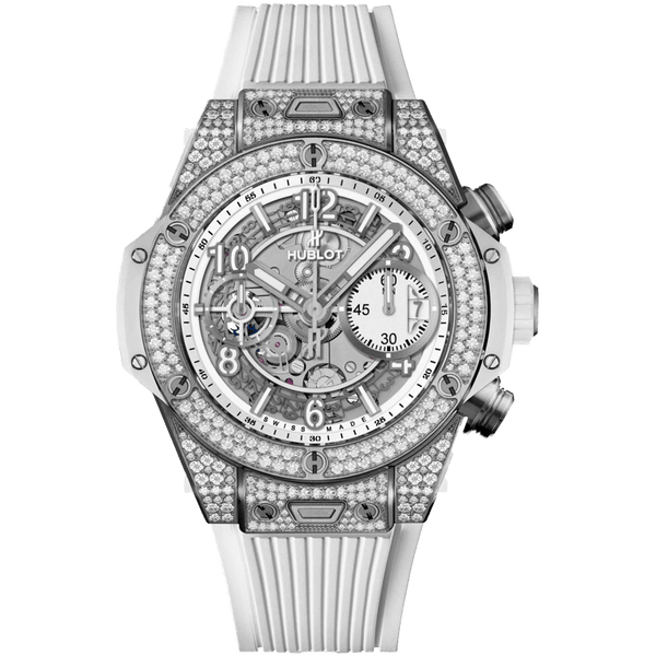 Hublot Big Bang Unico White Titanium Pavé 42mm | 441.NE.2010.RW.1704