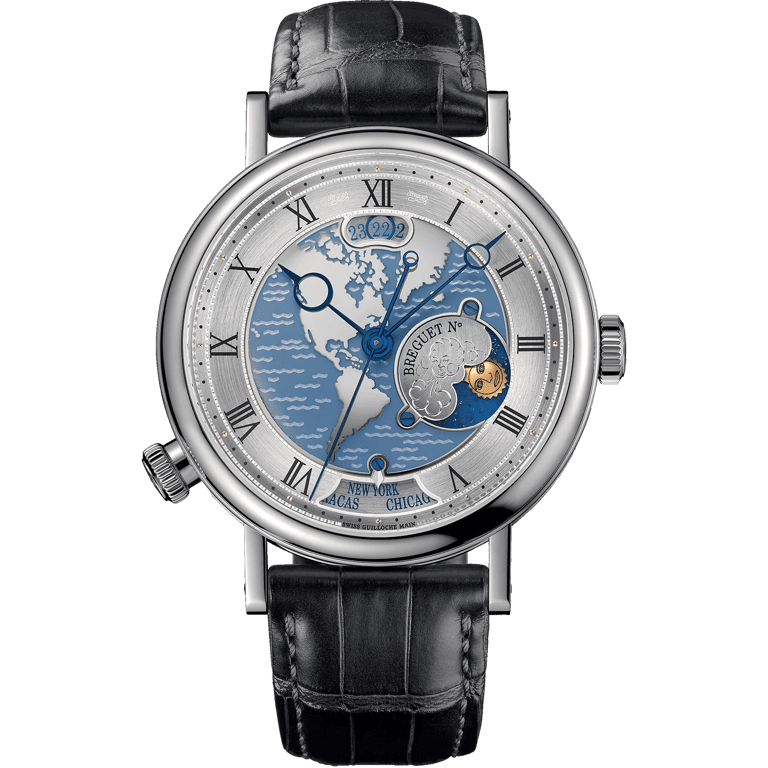 Breguet Classique "Hora Mundi" 43mm | 5717PT/US/9ZU