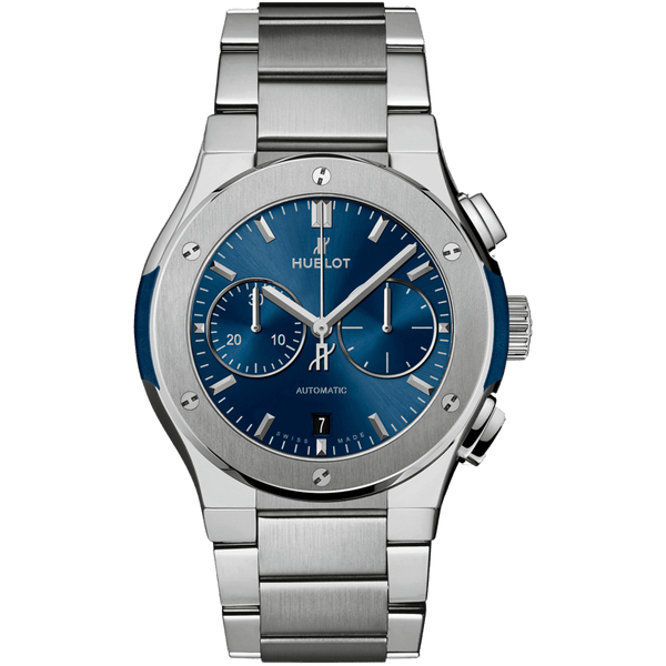 Hublot Classic Fusion Chronograph Blue Titanium Bracelet 42mm | 540.NX.7170.NX