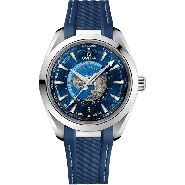Omega Seamaster Aqua Terra 150M Worldtimer 43mm | 220.12.43.22.03.001
