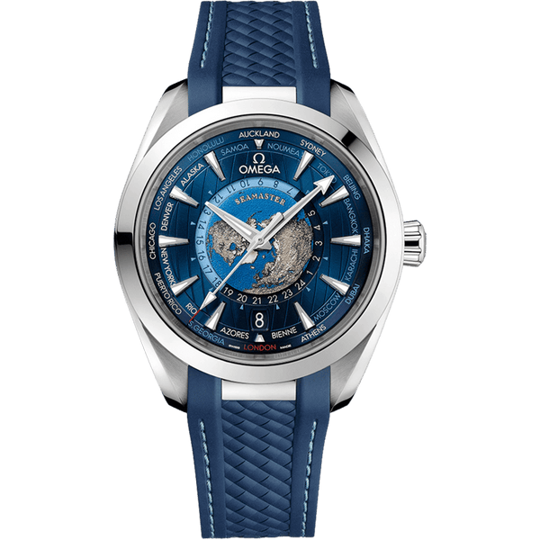 Omega Seamaster Aqua Terra 150M Worldtimer 43mm | 220.12.43.22.03.001