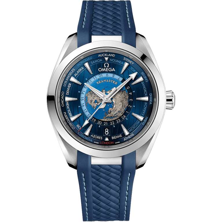 Omega Seamaster Aqua Terra 150M Worldtimer 43mm | 220.12.43.22.03.001