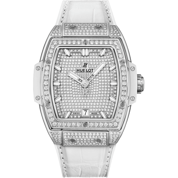 Hublot Spirit of Big Bang Titanium White Pavé 39mm | 665.NE.9010.LR.1604
