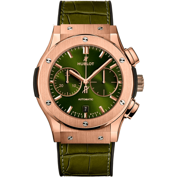 Hublot Classic Fusion Chronograph King Gold Green 45mm | 521.OX.8980.LR