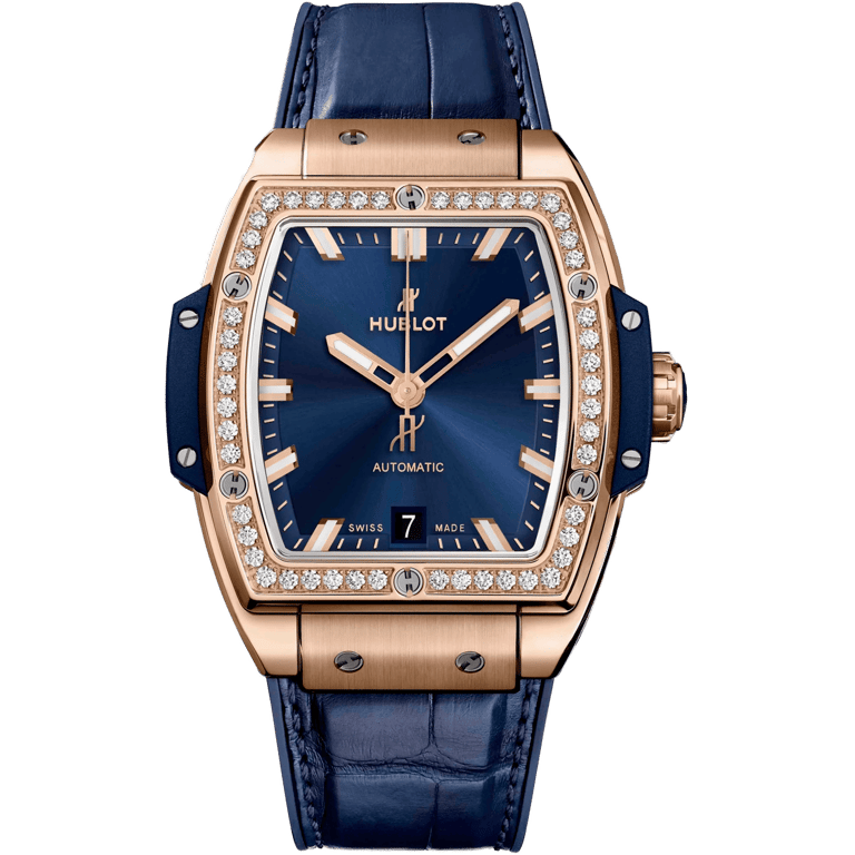 Hublot Spirit of Big Bang King Gold Blue Diamonds 39mm | 665.OX.7180.LR.1204