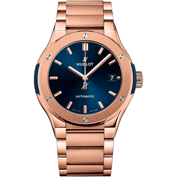 Hublot Classic Fusion Blue King Gold Bracelet 45mm | 510.OX.7180.OX