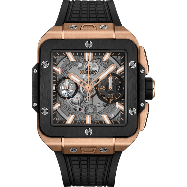 Hublot Square Bang Unico King Gold Ceramic 42mm | 821.OM.0180.RX