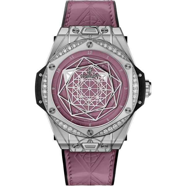 Hublot Big Bang One Click Sang Bleu Steel Pink Diamonds Limited Edition 39mm | 465.SS.89P7.VR.1204.MXM20