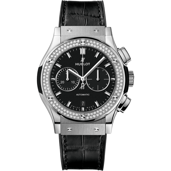 Hublot Classic Fusion Chronograph Titanium Diamonds 45mm | 541.NX.1171.LR.1104