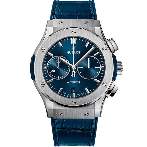 Hublot Classic Fusion Chronograph Titanium Blue 45mm | 521.NX.7170.LR