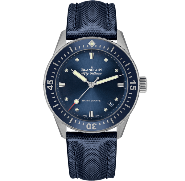 Blancpain Fifty Fathoms Bathyscaphe Ultra Slim 38mm | 5100-1140-O52A