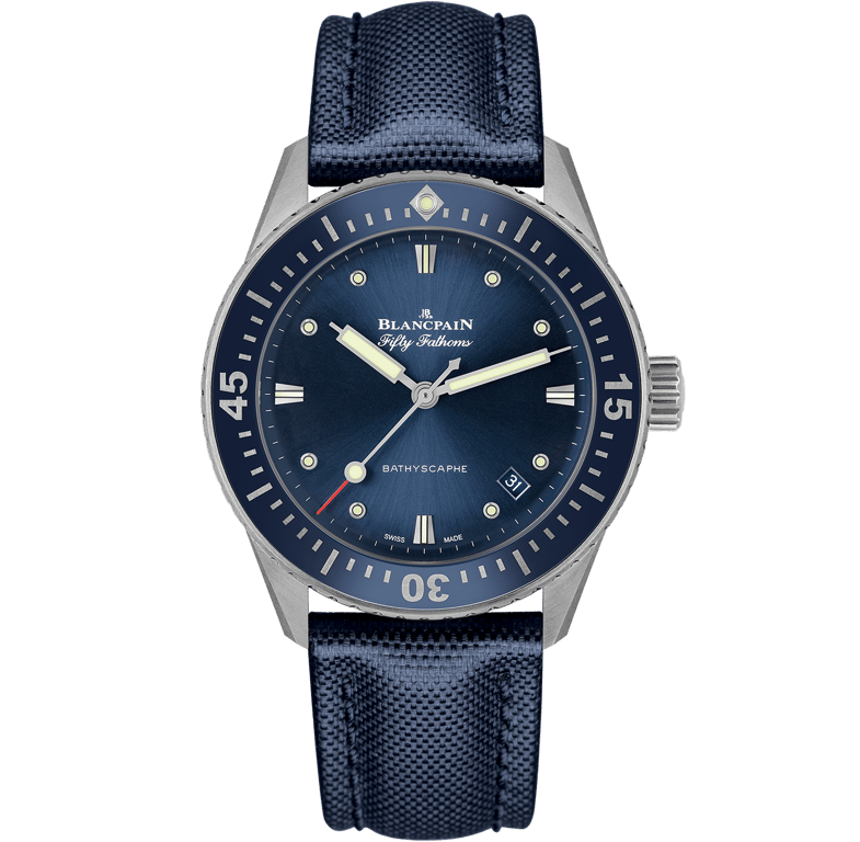 Blancpain Fifty Fathoms Bathyscaphe Ultra Slim 38mm | 5100-1140-O52A