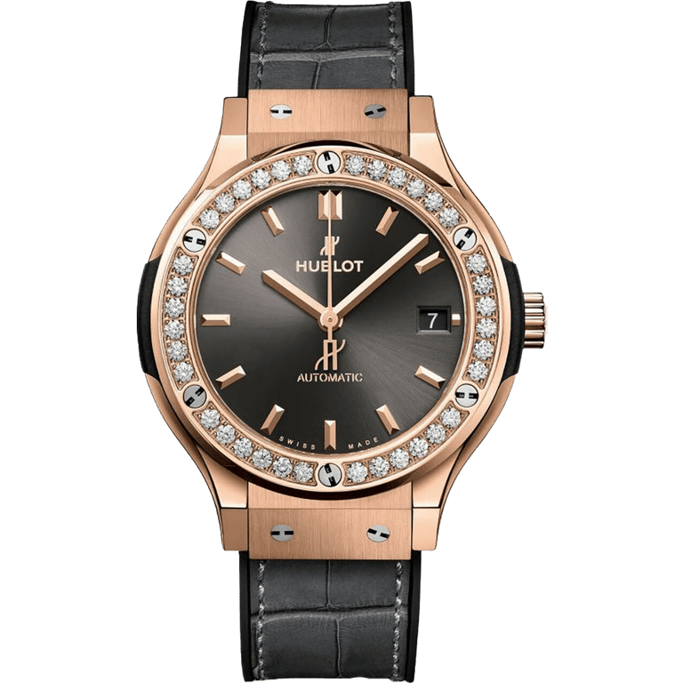 Hublot Classic Fusion Racing Grey King Gold Diamond 38mm | 565.OX.7081.LR.1204