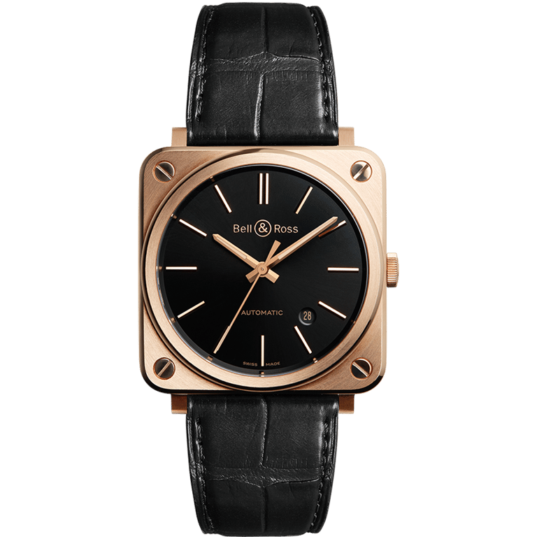 Bell & Ross BR-S Rose Gold 39mm | BRS92-BL-PG/SCR