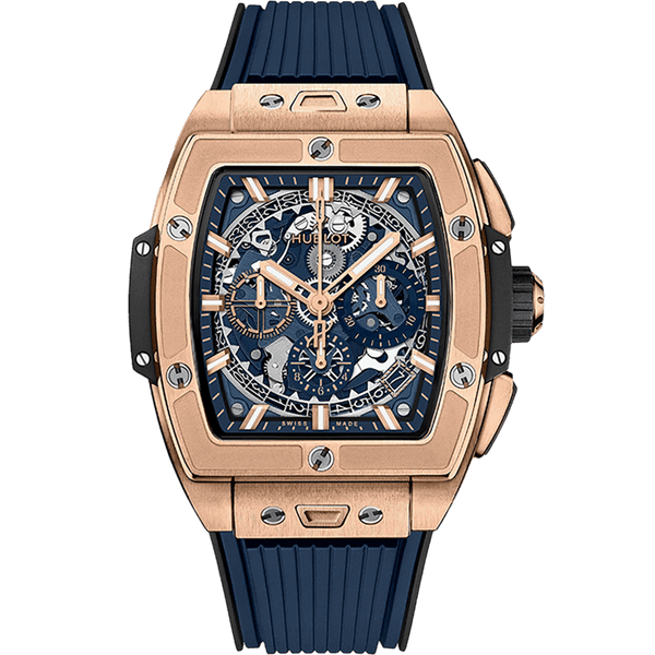 Hublot Spirit of Big Bang King Gold Blue 42mm | 642.OX.7180.RX