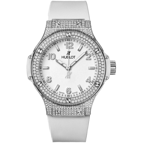 Hublot Big Bang Original Steel White Pavé 38mm | 361.SE.2010.RW.1704