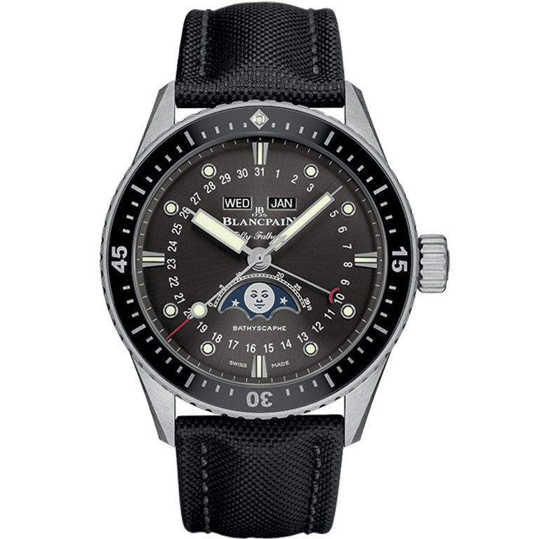 Blancpain Fifty Fathoms Bathyscaphe Complete Calendar 43mm | 5054-1110-B52A