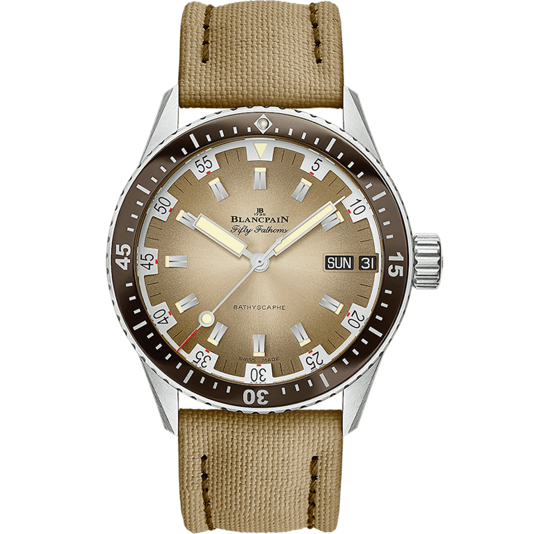 Blancpain Fifty Fathoms Bathyscape Day Date Desert Edition 43mm | 5052-1146-E52A