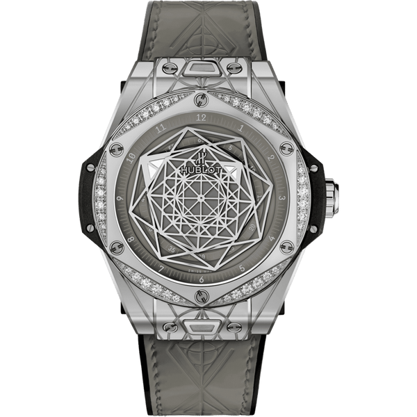 Hublot Big Bang One Click Sang Bleu Steel Grey Diamonds Limited Edition 39mm | 465.SS.7047.VR.1204.MXM20