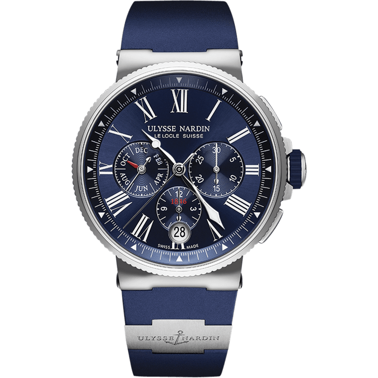 Ulysse Nardin Marine Chronograph 43mm | 1533-150-3/43