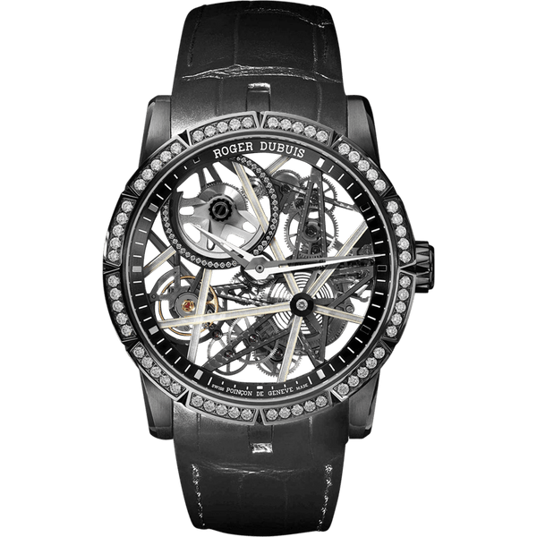 Roger Dubuis Excalibur Blacklight Black DLC Titanium Limited Edition 42mm | RDDBEX0756