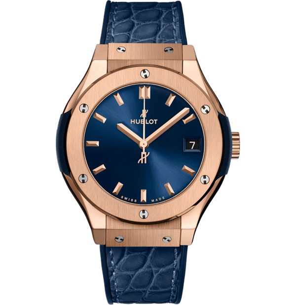 Hublot Classic Fusion King Gold Blue 33mm | 581.OX.7180.LR