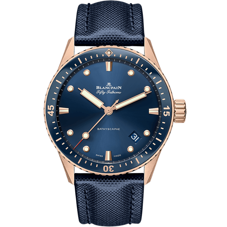 Blancpain Fifty Fathoms Bathyscaphe 43mm | 5000-36S40-O52A