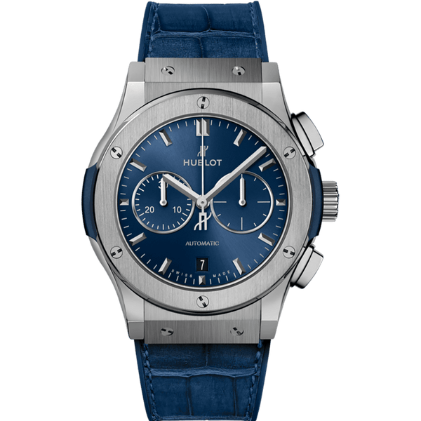 Hublot Classic Fusion Chronograph Titanium Blue 42mm | 541.NX.7170.LR