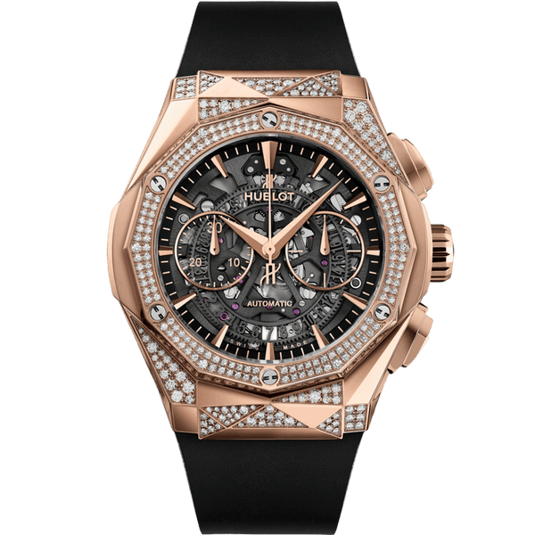 Hublot Classic Fusion Aerofusion Chronograph Orlinski King Gold Alternative Pavé 45mm | 525.OX.0180.RX.1804.ORL19