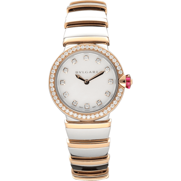 Bulgari Lucea 28mm | 102475 LU28WSPGDSPG/12